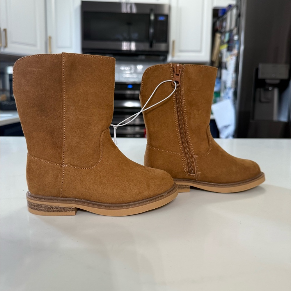 Cat & Jack Brown Kids Boots
